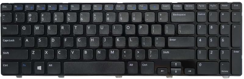 OEM New US Keyboard for Dell MP-12F83US-698 PK130SZ3A00 0YH3FC SN7221 SG-60000-XUA NSK-LA0SC 1D Black with Frame Accessories