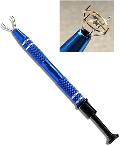 Hiscus Professional Alloy Watch Repair Tools For Watchmakers Watch Balance Wheel Clamp Pin Vise Clip For Holding Watch Movement Parts