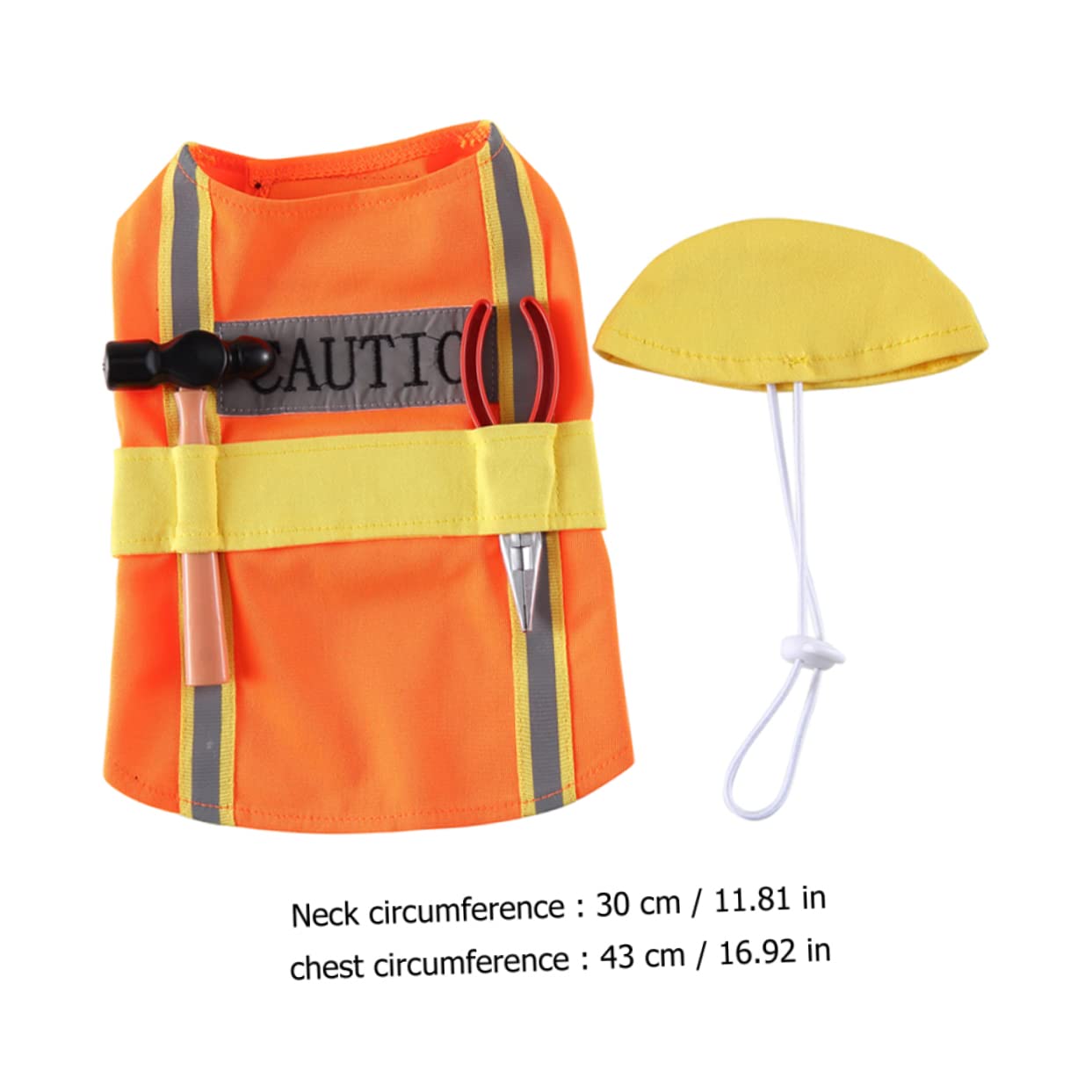 BESPORTBLE 4pezzi Costume Per Cani Adorabile Poliestere Outfit Decorativo Per Feste Per Compleanni e Servizi Fotografici