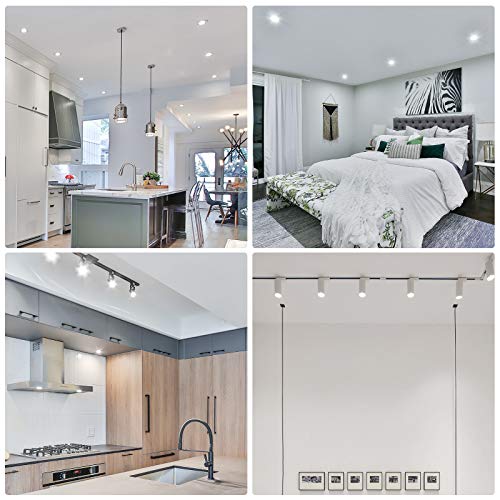 Dewenwils Gu10 Led Bulb, Dimmable, 500Lm 5000K Daylight Track Lighting 7W(50W Equivalent) Bulbs For Kitchen, Living Room, Bathroom, Bedroom, Ul Listed, 10 Pack #TOP5