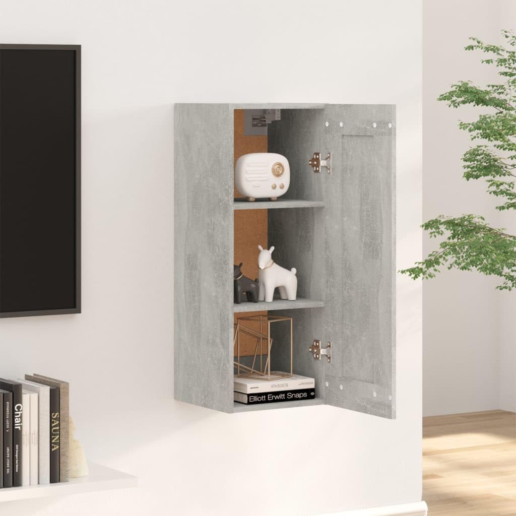 Armadio da parete in legno con 3 scomparti e porta flessibile, soluzione di archiviazione per soggiorno, camera da letto, conservazione di libri, DVD, decorazione