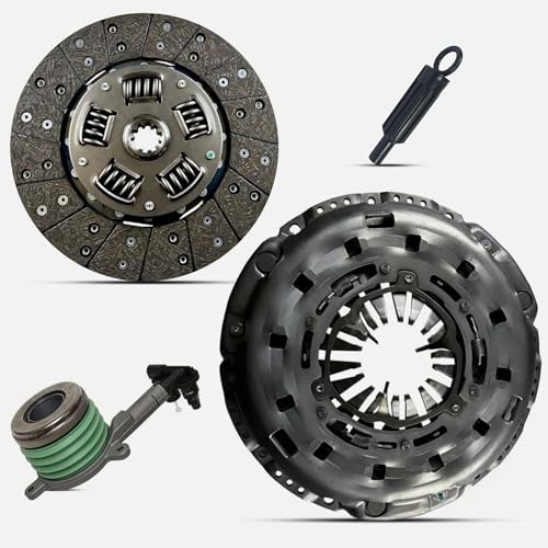 Self-Adjusting Clutch Kit Compatible with 2015–2021 Chevy Colorado, GMC Canyon, Chevy S10 2.5L – Includes Pressure Plate, Clutch Disc, Alignment Tool – OE Replacement – 04-242S