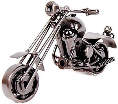 Worthy Shoppee Metal Mini Bike Decor, 5x3 inch, Multicolour