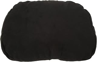 Neck Support Cushion, Headrest Pillow Healthy Restoration Soft for Car(Black)