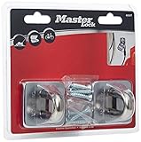 Größe: 53 mm. Masterlock Kabel und Kettenschloss Wall and Floor,8222EURT