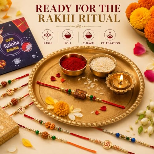 Image of Combo of 10 Dora Rakhi Set for Brother, Bhaiya, Bhabhi for Rakhi /Rakshabandhan with Roli Chawal & Greeting Card | Premium Rakhi Hamper RKHMPR52
