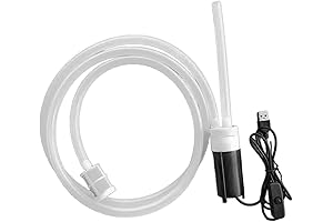 USB Electric Siphon Pump Tube Hose- Easy, Speedy Water and Any Liquid Transfer