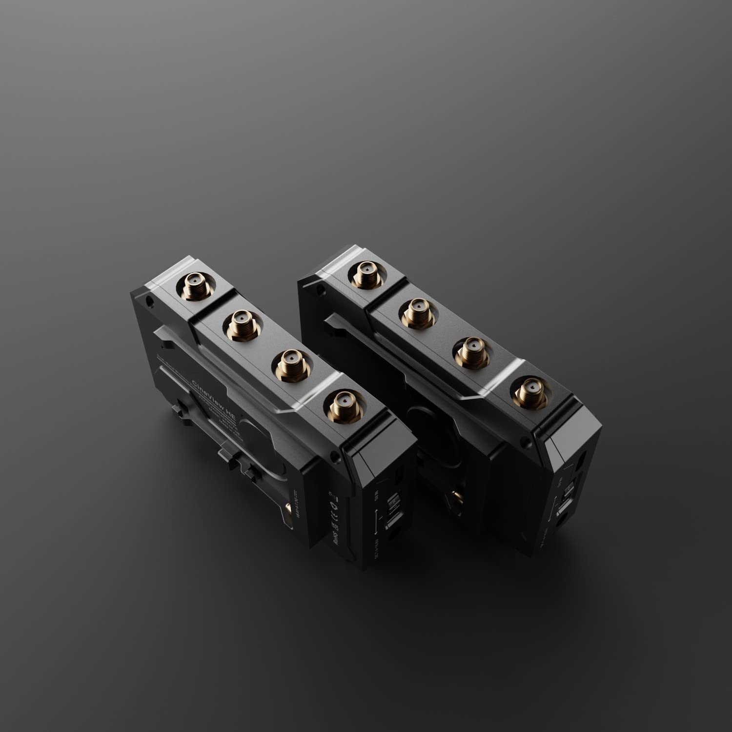 Accsoon CineView HE Kit émetteur et récepteur sans Fil Double Bande HDMI 2,4 GHz+5 GHz Système de Transmission vidéo sans Fil Double Bande, Latence 0,06 s, portée de 365,8m