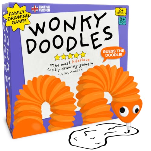 Juego de mesa Wonky Doodles para diversión familiar miniatura 1