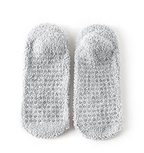Bevigorio Slipper Socks for Women with Grippers Non Slip Fuzzy Socks with Grips Womens Grippy Grip Hospital Home Gifts4