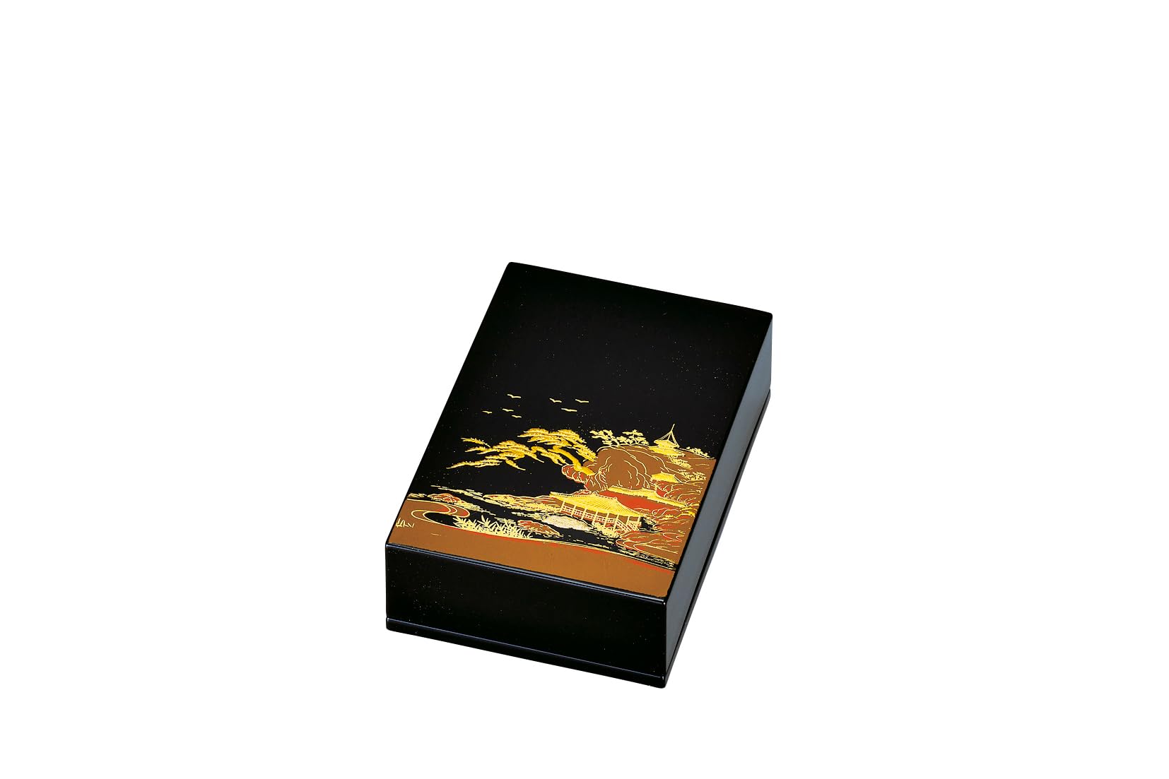 Amazon｜中谷兄弟商会『山中塗』大和名刺入 黒 山水 37-1803｜収納  