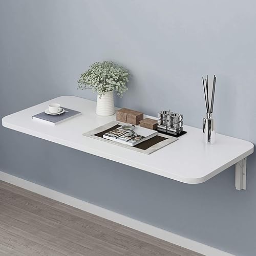 Miniatura 3 de KDDEON Mesa de pared multifunción, plegable, ahorro de espacio, escritorio de ordenador, mesa de comedor, dormitorio, tocador, mesa de estudio para