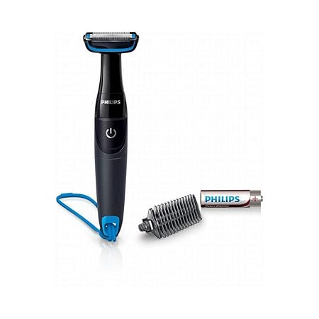 Philips Body Groom BG1024 Battery Operated Body Groomer (Black)