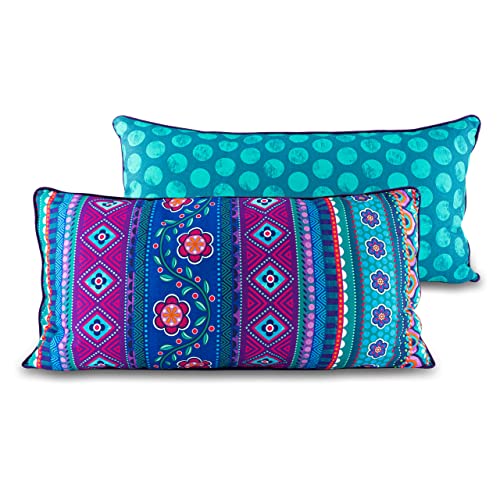 SANDINI Grosse Auswahl - Dekokissen by Bine Brändle - Bezug - Kissenhülle - Bordürenliebe - Blätterdschungel - Blütendschungel - Seerosenteich - Monster Cover