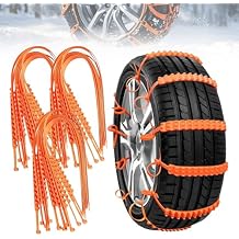 2026 New Anti-skid Chains, Universal Anti-Skid Snow Tire Chains, Emergency Traction Cables for Cars SUVs Trucks, Reusable Winter Safety Chains for Snow Ice Mud 30PCS