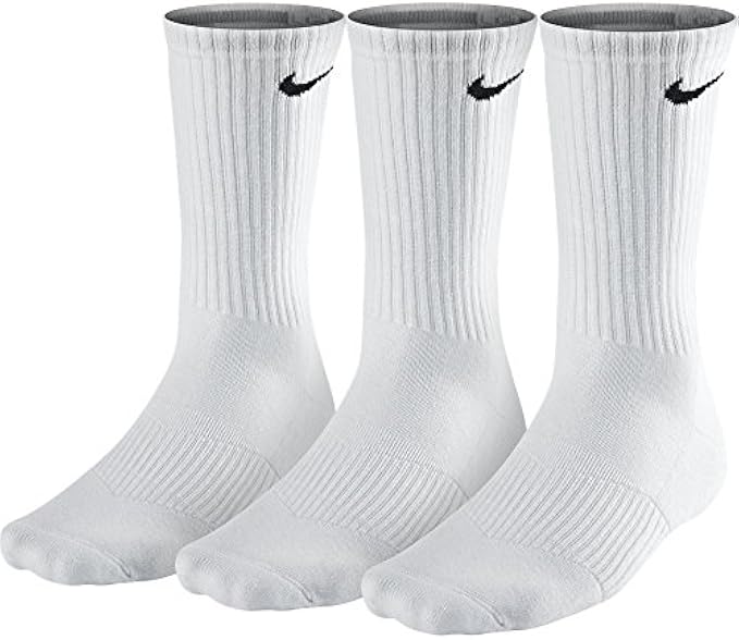 NIKE Unisex Performance Cushion Crew Training Socks (3 Pairs)