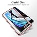 ESR Clear Silicone Case Compatible with iPhone SE 2022, iPhone SE 2020, iPhone 8 and iPhone 7, Clear TPU Case Slim Soft Yellow Resistant, Rose Gold