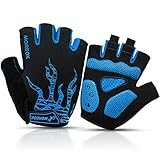【Vielseitiger Einsatz】-- der Handschuh kann für alle Arten von Sport und Outdoor-Aktivitäten, wie Fitness, Gewichtheben, Bootfahren, Radfahren, Klettern, Abenteuer, etc. verwendet werden. Diese damen fahrradhandschuhe gel haben insgesamt vier verschiedene Größen, bitte wählen Sie entsprechend den Hinweisen im letzten Bild und Ihrer eigenen Handflächenbreite die passende Größe.
