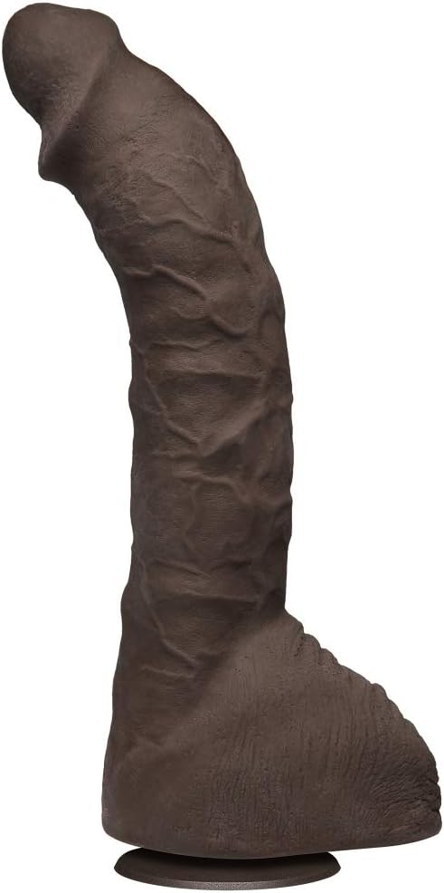 Doc Johnson Prince Yahshua Ultraskyn Cock with Removable Vac-U-Lock Suction Cup, 10.5 Inch