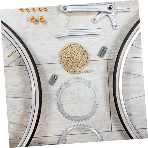 2 piezas Tapas de Válvula de Neumático para Bicicleta de Aleación de Titanio para Bicicletas de Montaña y Ruta, Protección contra Polvo, Sellado Confiable para Presión de Neumáticos Consistente, Ciclismo al Aire Libre miniatura 6
