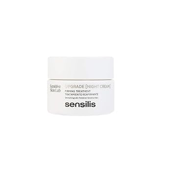 Sensilis Upgrade Night Cream 50ml | Bakuchiol, Oat Polysaccharides, Red Rice, Firming, Reduces Wrinkles, Dry Skin, Night Cream, Night Cream