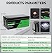DATOUBOSS 48V 100Ah LiFePO4 Battery with 15S LiFePO₄ cell 48V 100AH Lithium Battery with 200A BMS, 15,000+ Deep Cycle & Max.5120Wh for Solar RV, Off Grid Applications, Boat, Backup Power