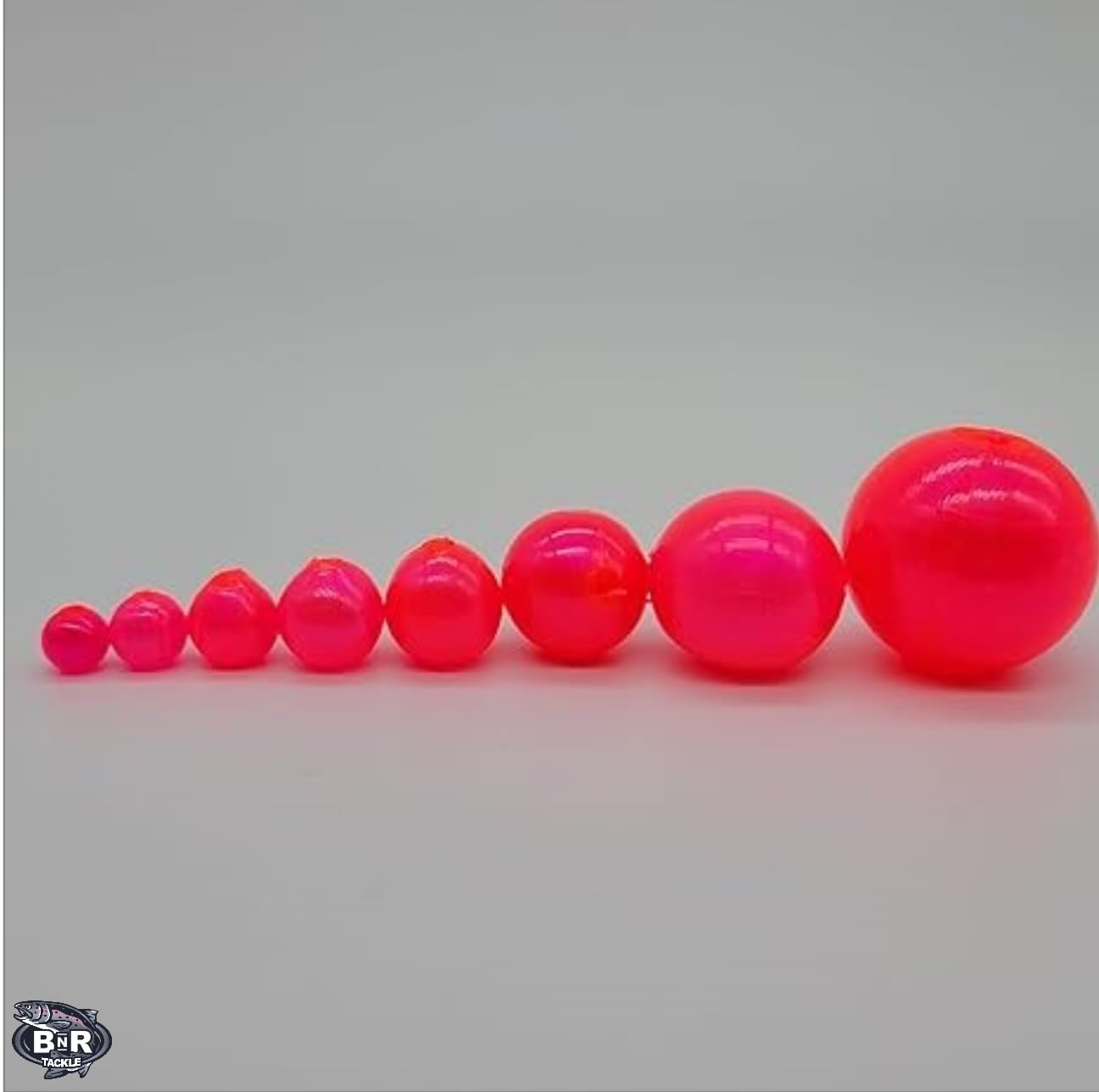 BnR Tackle SBAJ14 miękkie koraliki, 14 mm, słodka różowa wiśnia, neutralna wyporność, 10 sztuk w opakowaniu