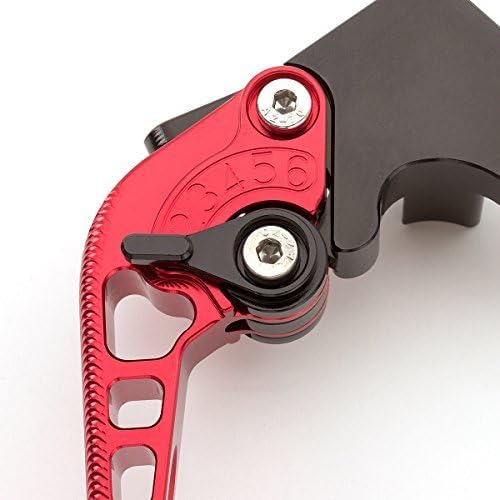 Miniatura 4 de FXCNC Palancas de embrague de freno ajustables para motocicleta compatibles con YFM 350 Raptor 06-2013, Raptor YFM660 01-06, TTR125LLELW 00-16, YFZ