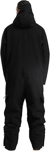 Miniatura 2 de GSOU SNOW Trajes de esquí para mujeres y hombres, trajes de nieve de una pieza, impermeables, resistentes al viento, traje de nieve aislado para