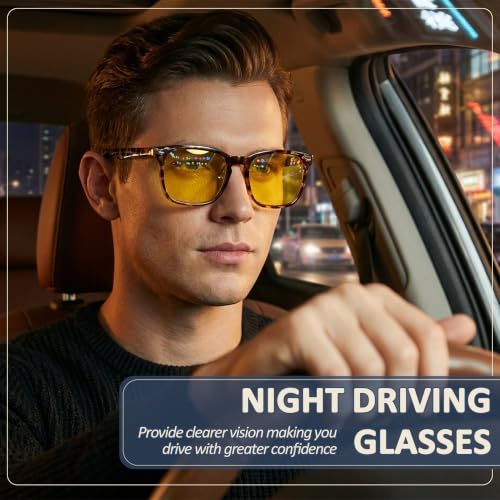 Image of LVIOE Night Vision Driving Glasses for Women Polarized