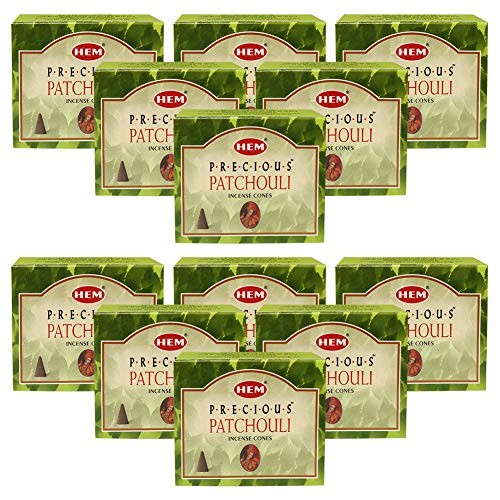 Trumiri DND--501431-12-8OZ-2 Precious Patchouli Incense Cones And Cone Incense Burner Bundle Insence Insense Hem Incense thumb #4