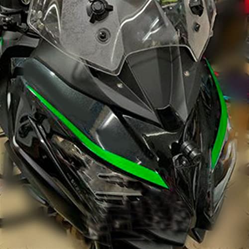 FEMEIN Motorrad Frontscheinwerfer Aufkleber Dekorative Aufkleber Zubehör Für Kawasaki Für Versys 650