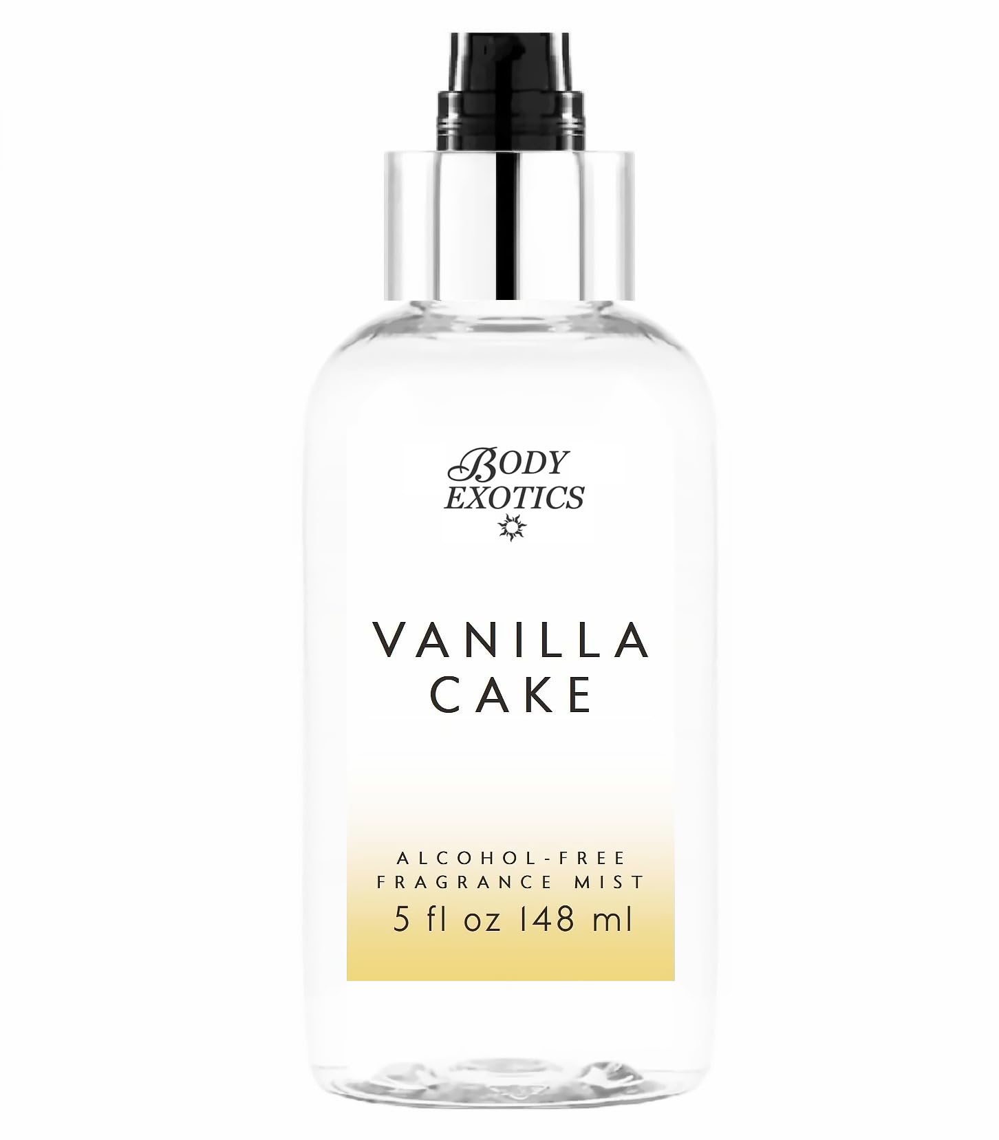 VANILLA CAKE Body & Hair Perfume Mist 5 Fl Oz 148 mL ~ Decadent Blend of Buttery Vanilla Sponge Cake, Vanlla Bean, Buttercream Icing and Whipped Cream