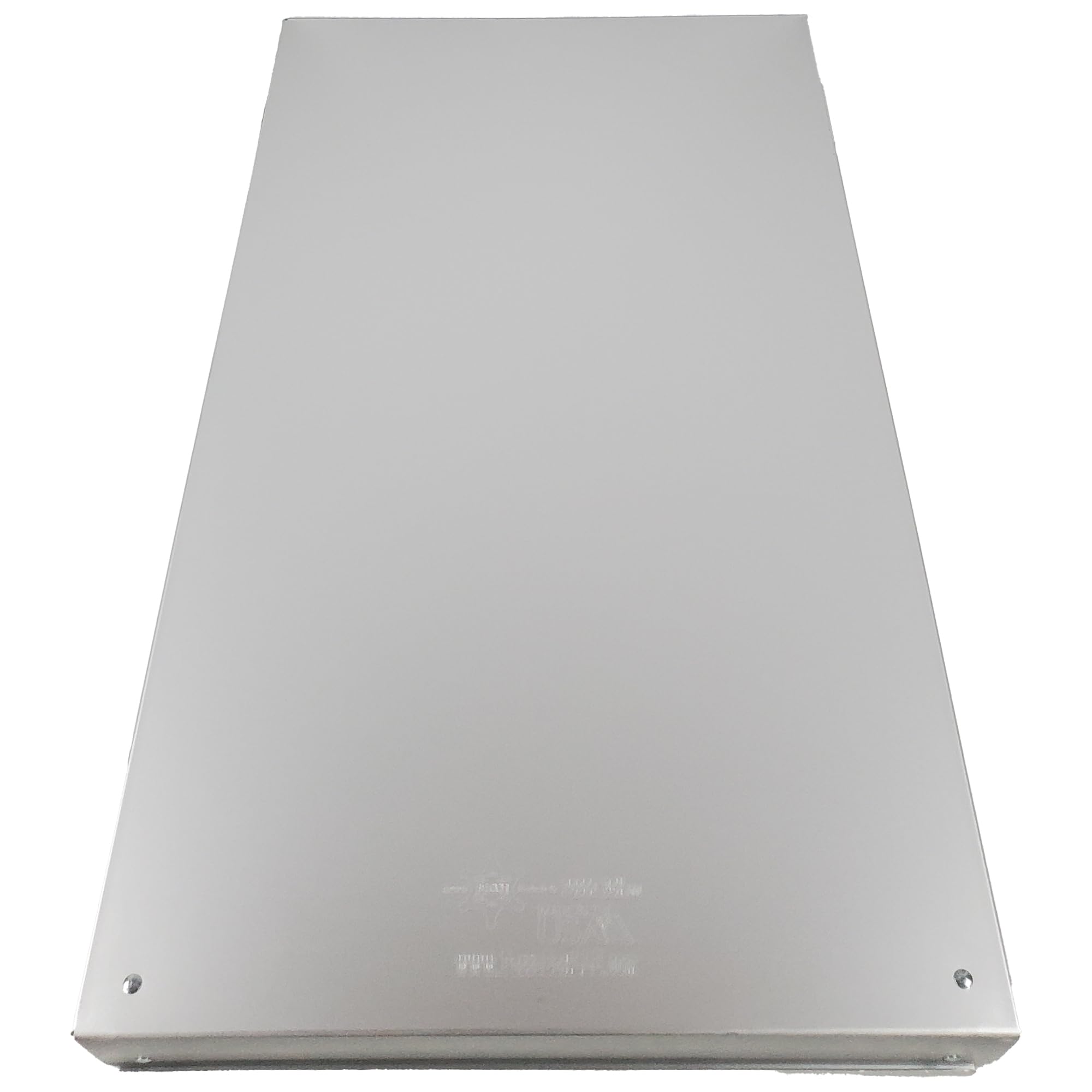 Posse Box - Seitenöffnendes Klemmbrett mit einem Fach PBxL-85-S · eloxiertes Aluminium in Silber · 45,7 x 27,9 x 3,8 cm · Aufbewahrungs-Organizer