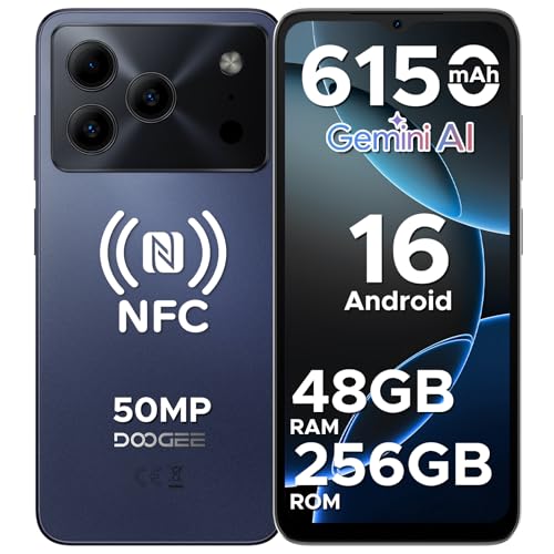 DOOGEE Note 56 Plus Android 16 Smartphone, 48GB+256GB/TF 2TB Telefono