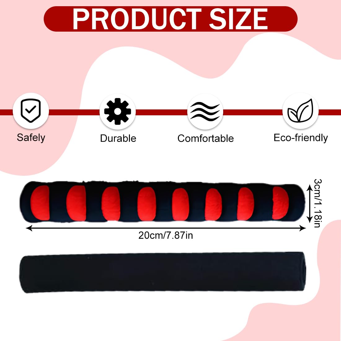 2 Stück Elastischer Kinderwagen Griffbezug Baby Kinderwagen Griff Schutzhülle Griff Staubdicht Kinderwagen Griff Abdeckung Armlehne Schutzhülle Staubdicht,für Kinderwagengriffe Kompatibel