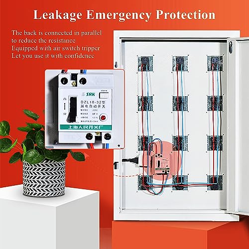 Caja de almacenamiento de escritorio multi-puerta para la custodia de teléfonos móviles 6