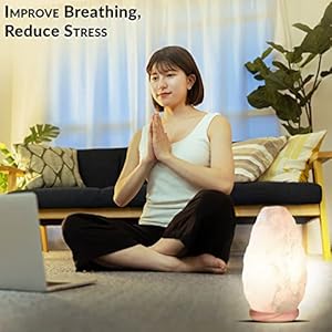 Himalayan Glow White Salt Crystal Lamp,Natural Salt Night Light,Hand Crafted with Neem Wooden Base,Salt Lamp Bulb,(ETL Certified) Dimmer Switch | 5-7 LBS Himalayan Glow White Salt Crystal LampNatural Salt Night LightHand Crafted with Neem Wooden BaseSalt Lamp BulbETL Certified Dimmer Switch 5 7 LBS