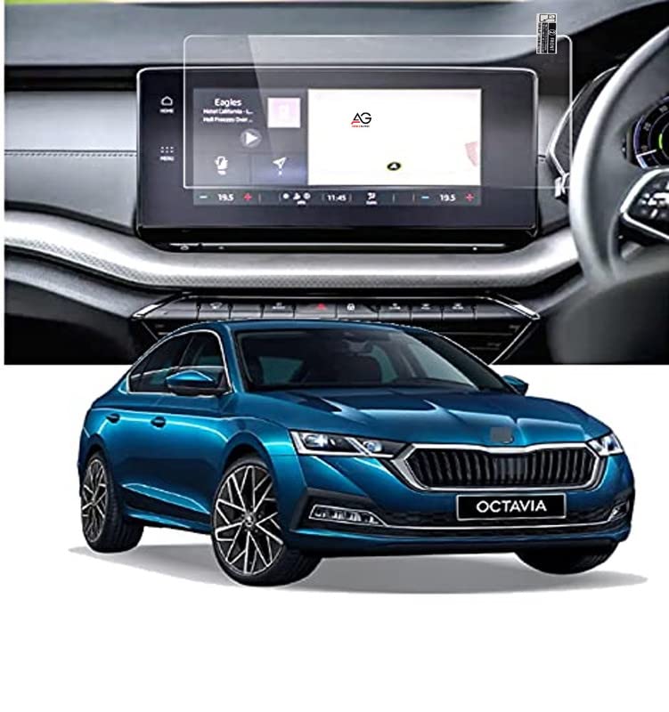 Image of Unbreakable Screen Protector Compatible With SKODA OCTAVIA 2021 FACELIFT-10 INCH (PACK OF 1 - GLOSSY FINISH)