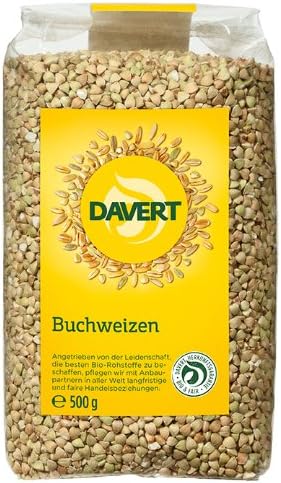 Davert Buckwheat, pack of 4 (4 x 500 g) - organic.