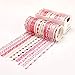 Washi tape 10 pz/set foglio washi nastro carino kawaii cuore mascheratura nastro adesivo decorativo nastro adesivo adesivo scrapbooking cartoleria fai da te pour la décoration d'artisanat cadeau