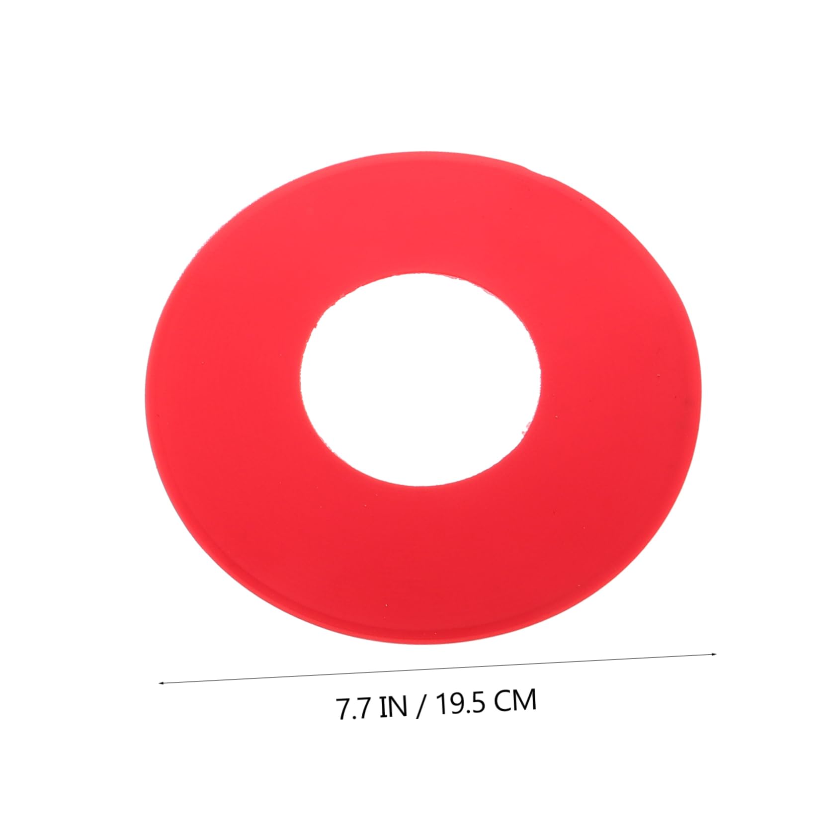 KOMBIUDA 5pcs Soccer Training Cones Flat Agility Discs for Football Basketball and Games Durable Markers for Drills Multiuse Identifiers