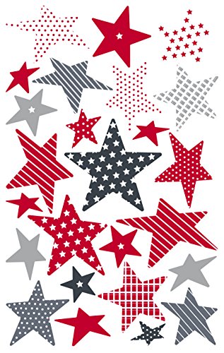 Preisvergleich Produktbild AVERY Zweckform 52889 Weihnachtssticker, Sterne, 25 Aufkleber