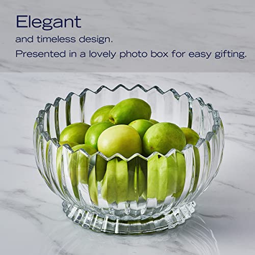 Mikasa Estate Crystal Footed Bowl, 9 Inch by Mikasa - Image 5