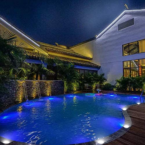 Eleglo 12 Pack 3W Low Voltage Led Landscape Lights,12V/24V Ac/Dc Well Lights,Ip67 Waterproof In Ground Light And Landscape Lighting For Garden,Yard, Driveway, Deck, Step Up Light(Warm White 12 Pack) #TOP6