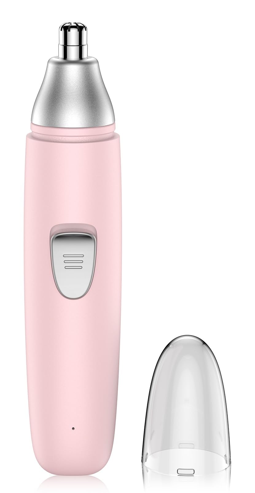 Nose Hair Trimmer Professional Painless Eyebrow Trimmer Powerful Motor and Edge Blades for Smoother Cutting Pink