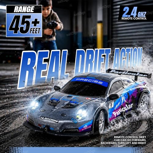 Image of Zest 4 Toyz Rechargeable Remote Control Car Toy | 4X4 20Km /hr High Speed Drift RC Car Toy for Kids & Adults | Racing Sports Car | USB Rechargeable | 45+ Feet Range 2.4GHz Remote | Birthday Gift