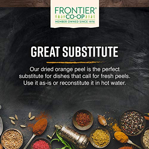 Frontier Co-op Cut & Sifted Orange Peel 1lb