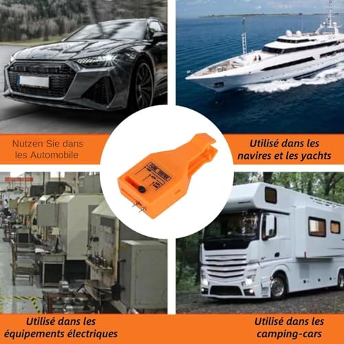 Comprobador de circuito de 24V regulable con construcción fiable anticaídas 5