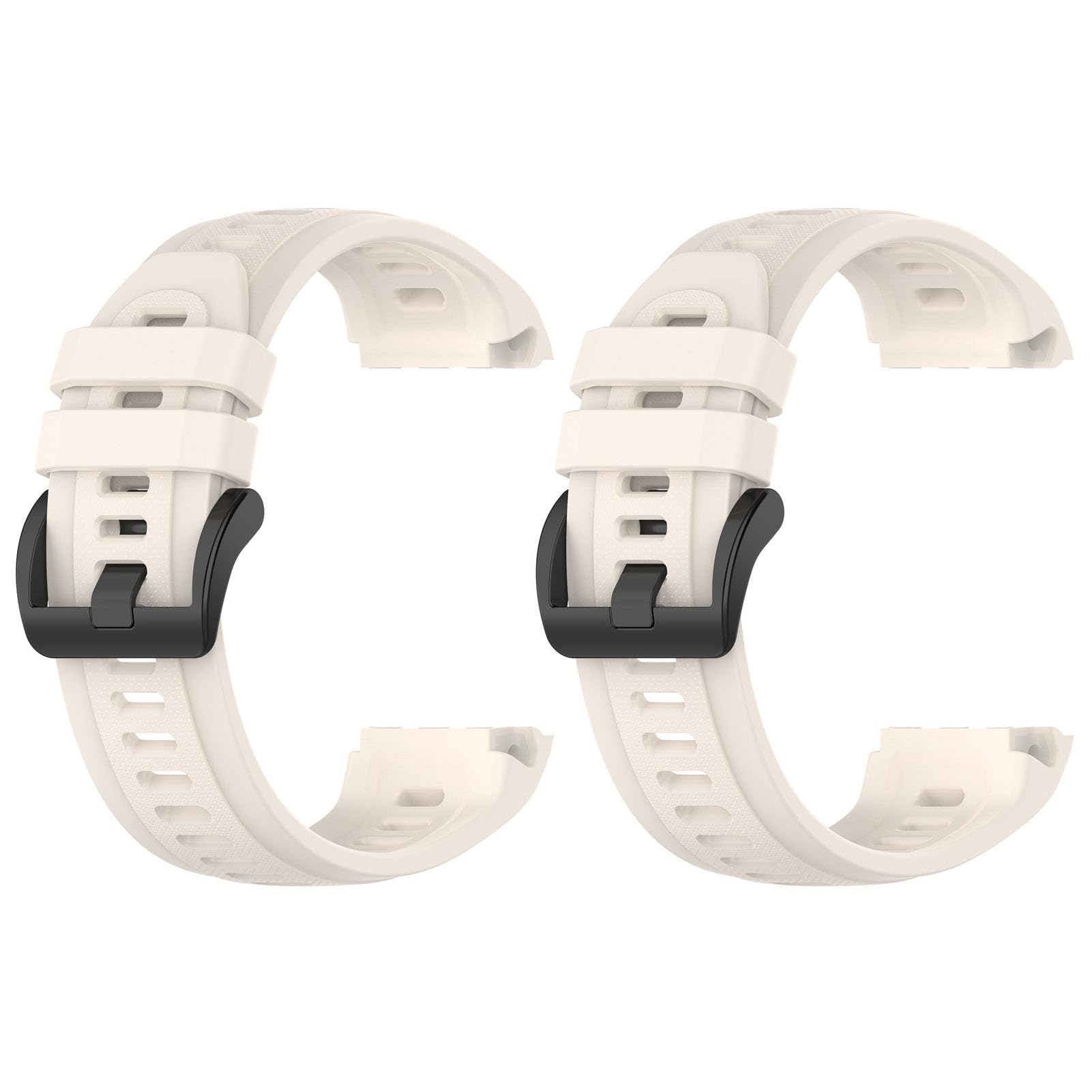 2Pack Watch Bands Compatible with Garmin Approach S70 42MM/47MM Golf GPS Watch Strap Soft Silicone Replacement Wristband Sport Band for Women Men, for Approach S70 47MM, Silicone, no gemstone